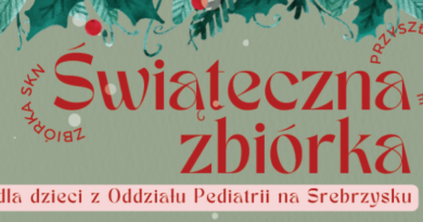 Świąteczna zbiórka dla dzieci z Oddziału Pediatrii na Srebrzysku