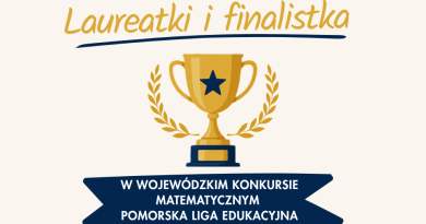 Sukces w Pomorskiej Lidze Edukacyjnej z matematyki